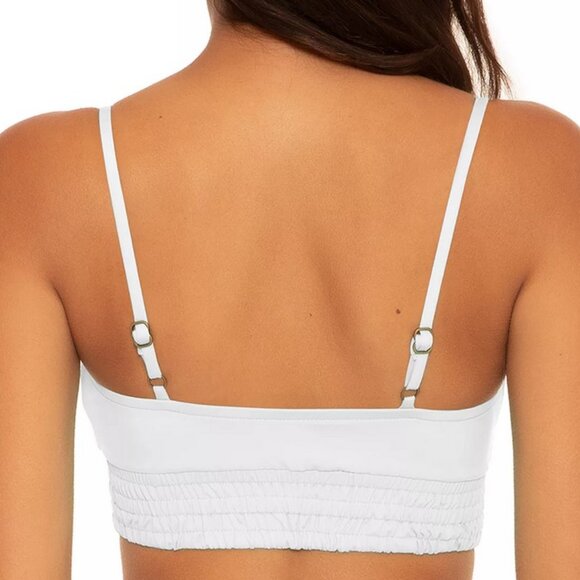 Becca Color Code Smocked Cami Bikini Top - Picture 9 of 10